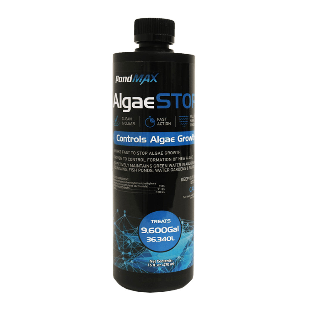 PondMAX AlgaeSTOP - 16oz PondMax AlgaeSTOP treats 9600g