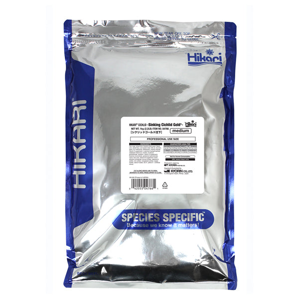Hikari Sinking Cichlid Gold Medium Pellet 2.2 lbs