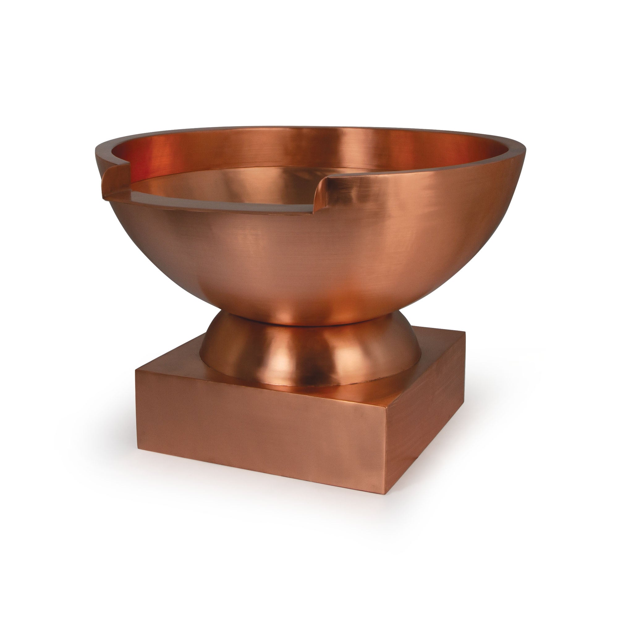 Atlantic 16 Copper Bowl Pedestal — product view