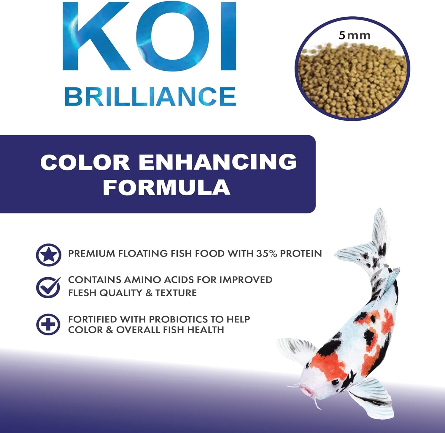 Anjon Manufacturing Thrive Koi Brilliance Color-Enhancing Food