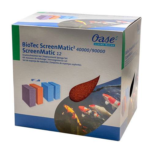 Oase BioTec ScreenMatic 24000 Replacement Filter Foam - Red/Purple