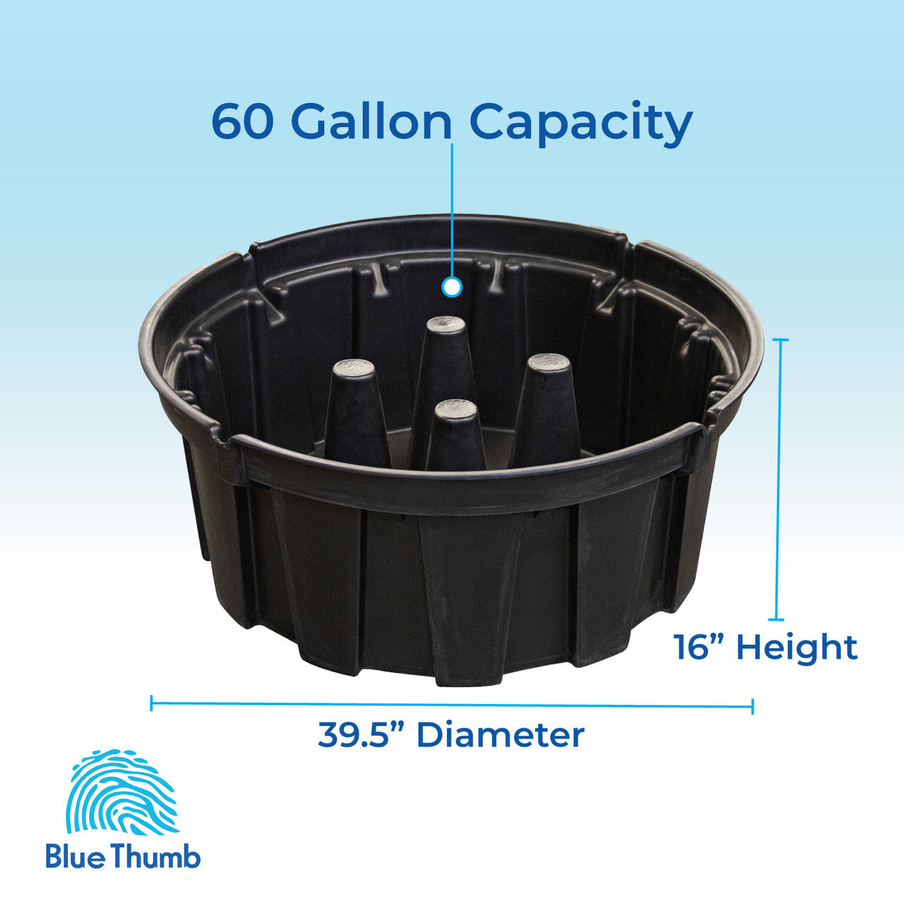 Blue Thumb AquaBox Fountain Reservoir Basins