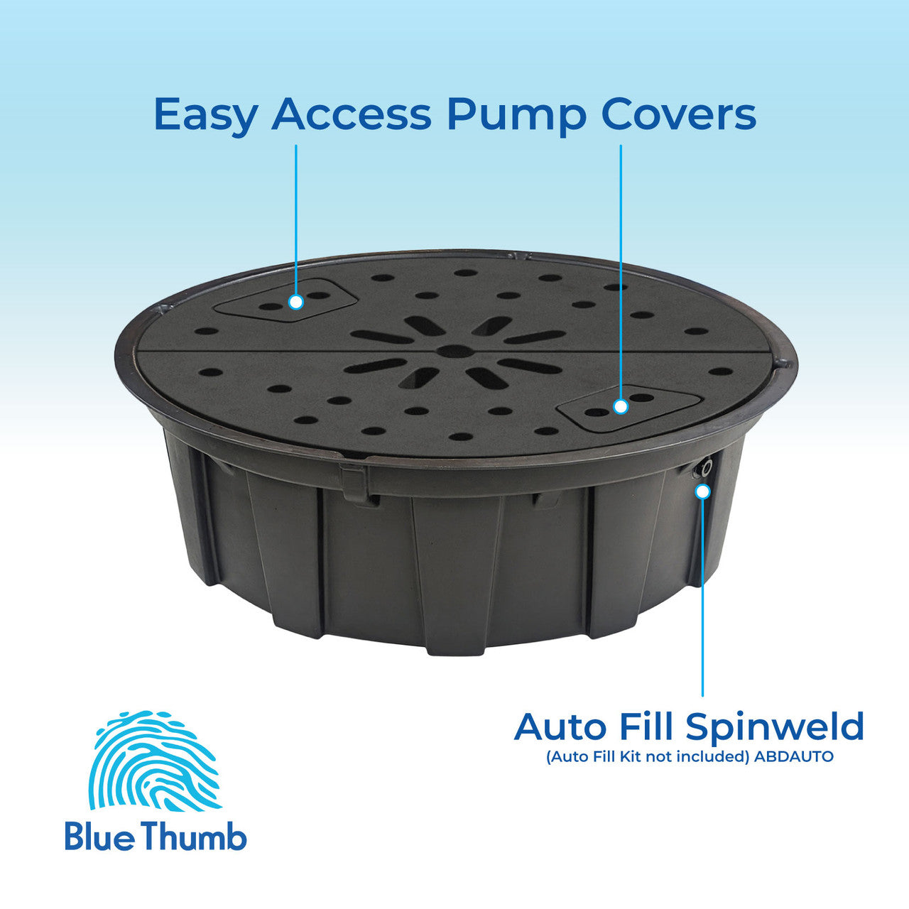 Blue Thumb AquaBox Fountain Reservoir Basins