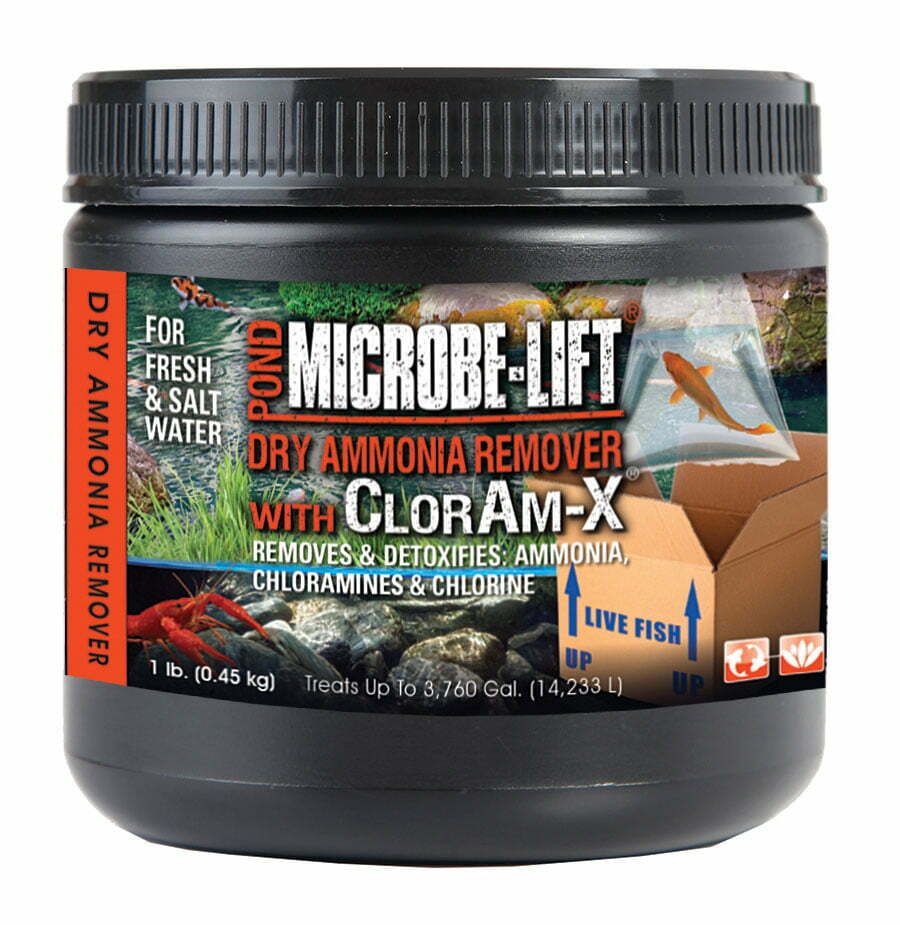 Microbe-Lift Dry Ammonia Remover with ClorAm-X