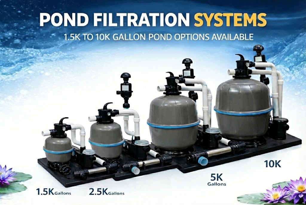 Anjon Living Ponds Pro Filtration Systems