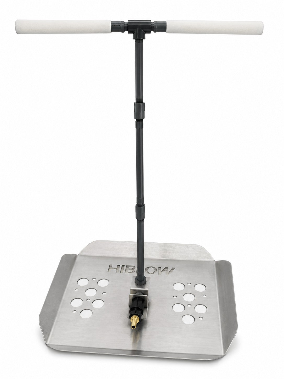 Hiblow Adjustable Height Pond Diffuser at its highest setting