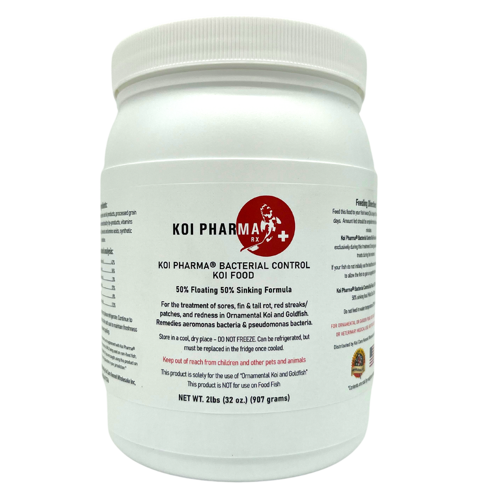 Koi Pharma Bacterial Control Koi Food