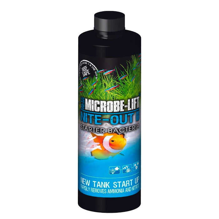 Microbe-Lift Nite-Out II Aquarium Bacteria 16 oz