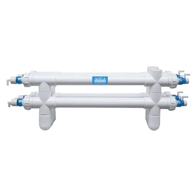 160 Watt 2" White 4-Lamp - Aqua Ultraviolet Ozone Series UV+Ozone Sterilizer