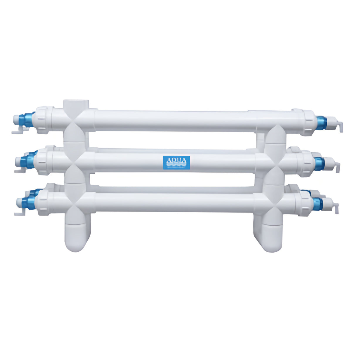 240 Watt 2" White 6-Lamp - Aqua Ultraviolet Ozone Series UV+Ozone Sterilizer