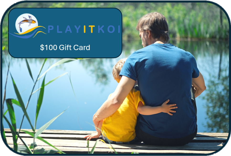 Thẻ quà tặng Ngày của Cha Play It Koi