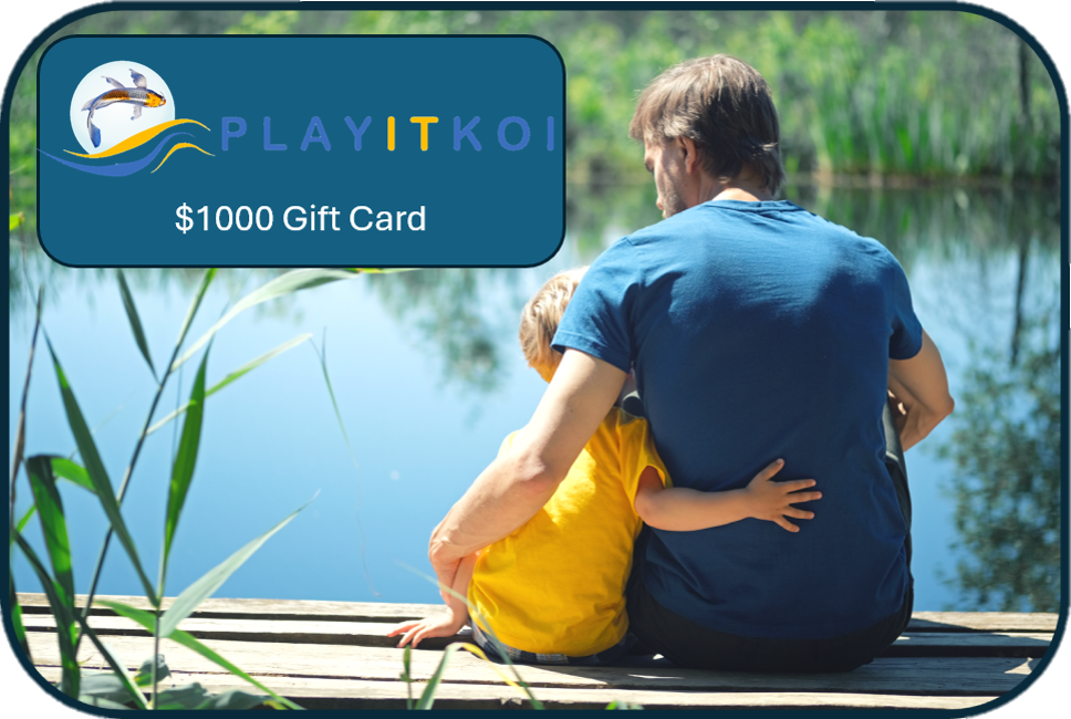 Thẻ quà tặng Ngày của Cha Play It Koi