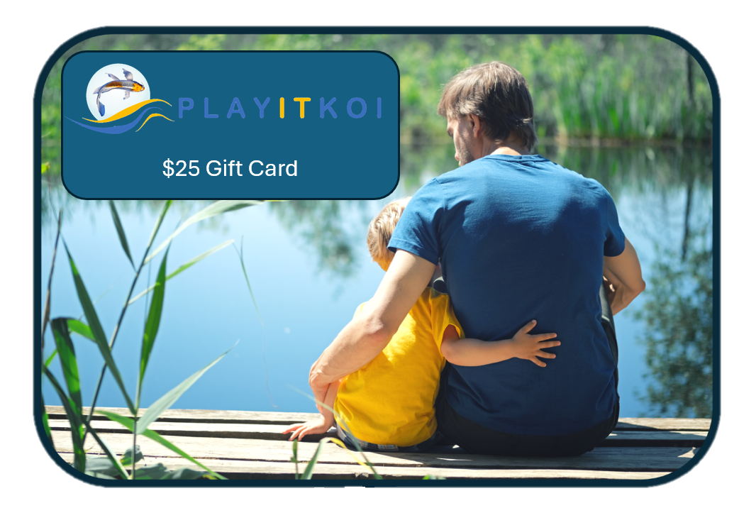 Thẻ quà tặng Ngày của Cha Play It Koi
