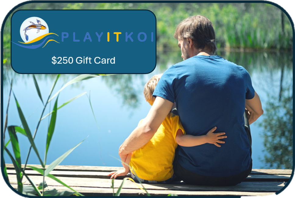 Thẻ quà tặng Ngày của Cha Play It Koi