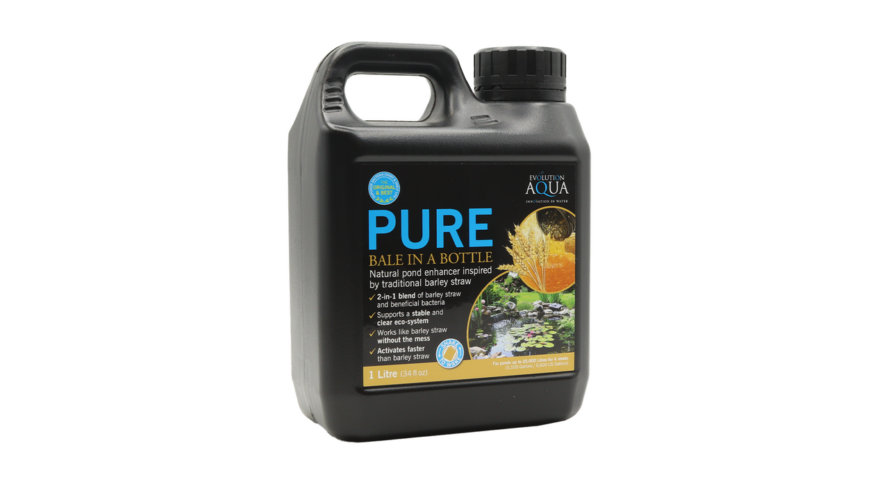 Evolution Aqua Pure Bale in a Bottle 1 Liter - Play It Koi