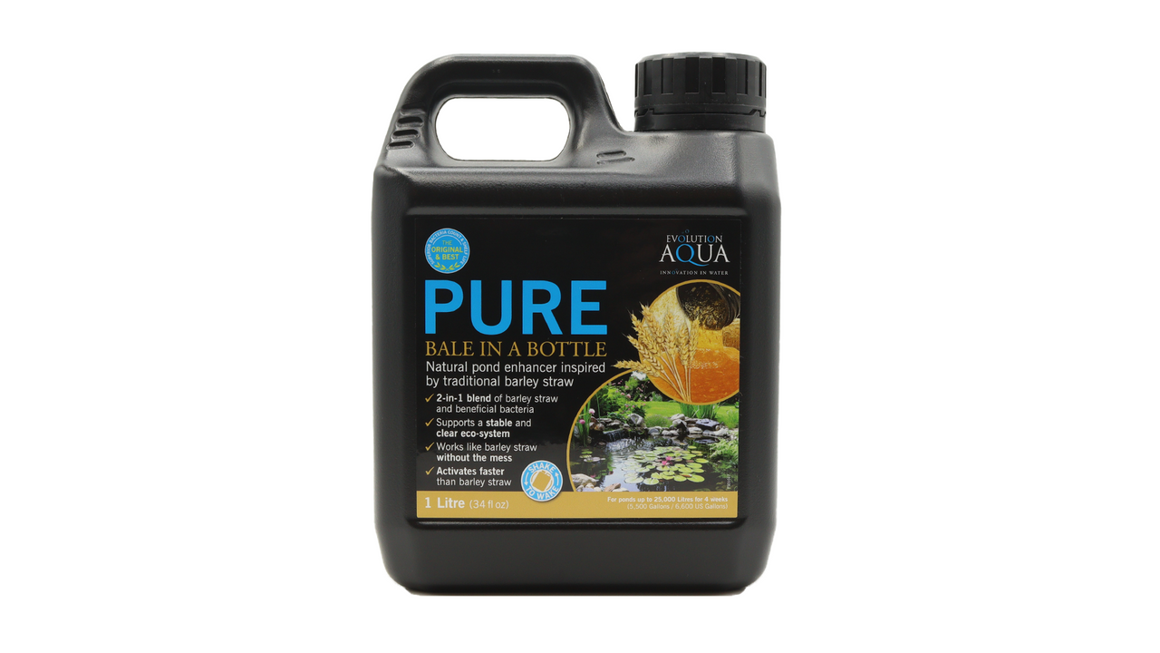 Evolution Aqua Pure Bale in a Bottle 1 Liter - Play It Koi