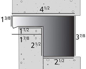 Anjon Stainless Steel NiteFalls Spillways với đèn đổi màu tùy chọn
