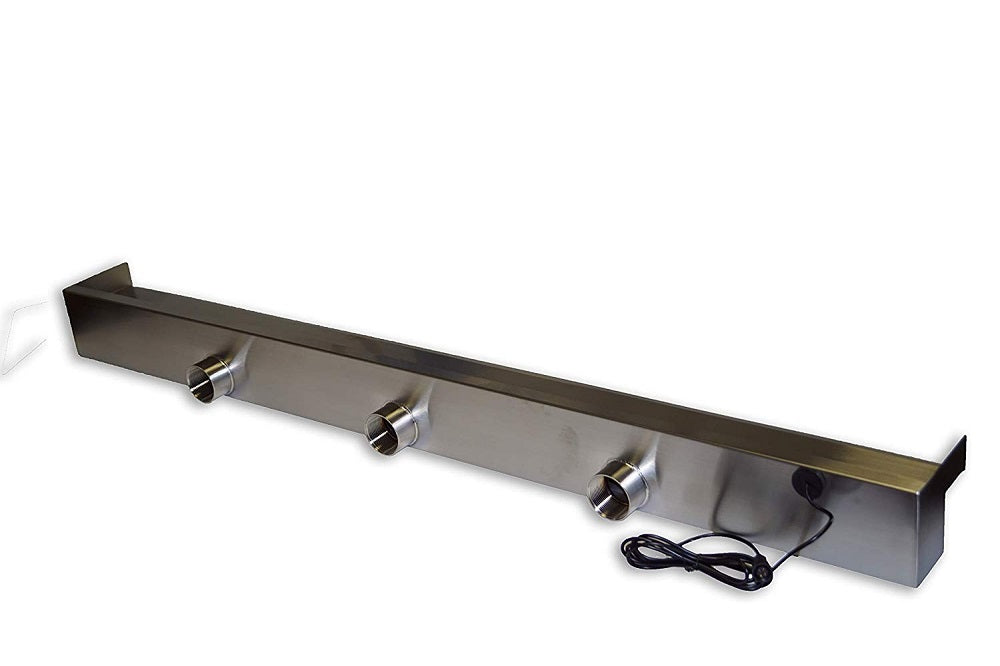 Anjon Stainless Steel NiteFalls Spillways với đèn đổi màu tùy chọn