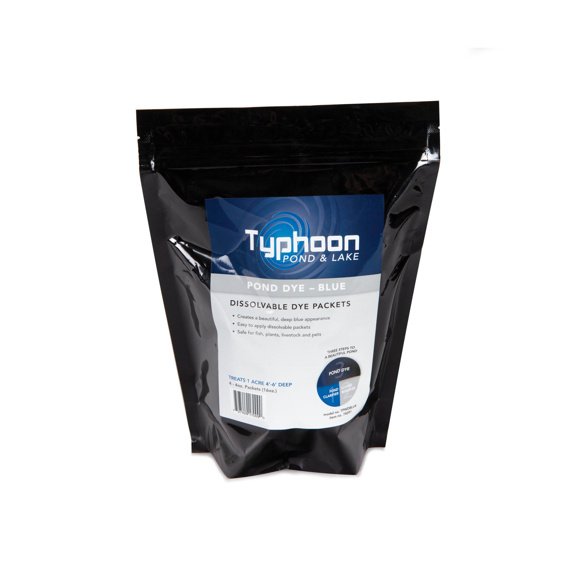 Atlantic Typhoon Blue Pond Dyes — TPWDBLU4