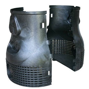Pozo de agua libre con cascada y extensión del estanque Savio