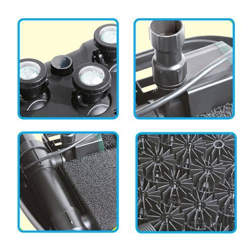 Bermuda MultiPump with Pump, UV and Triple Light Set - Play It Koi