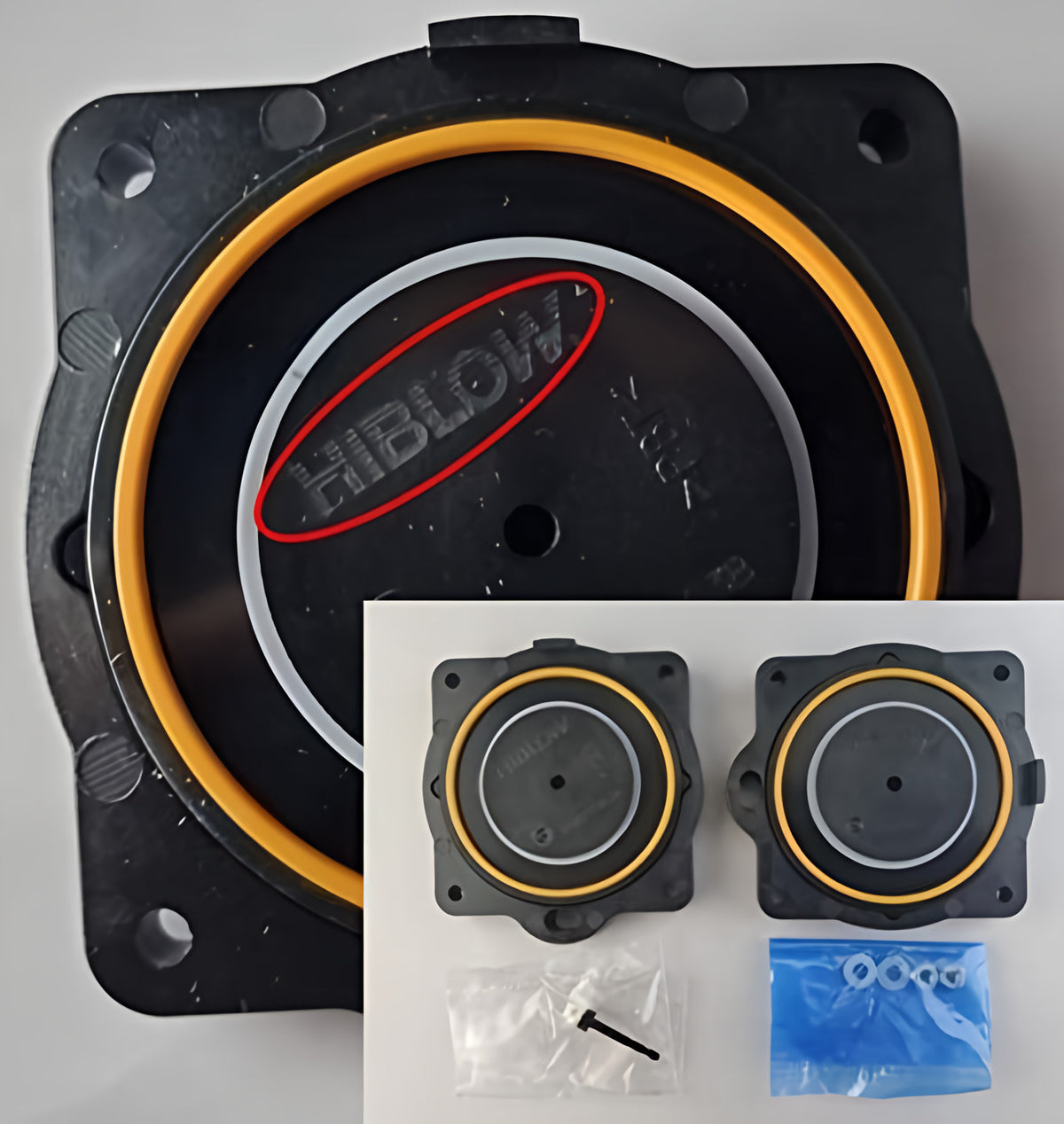 Hiblow HP Series Air Pump Repair and Rebuild Kits - Play It Koi
