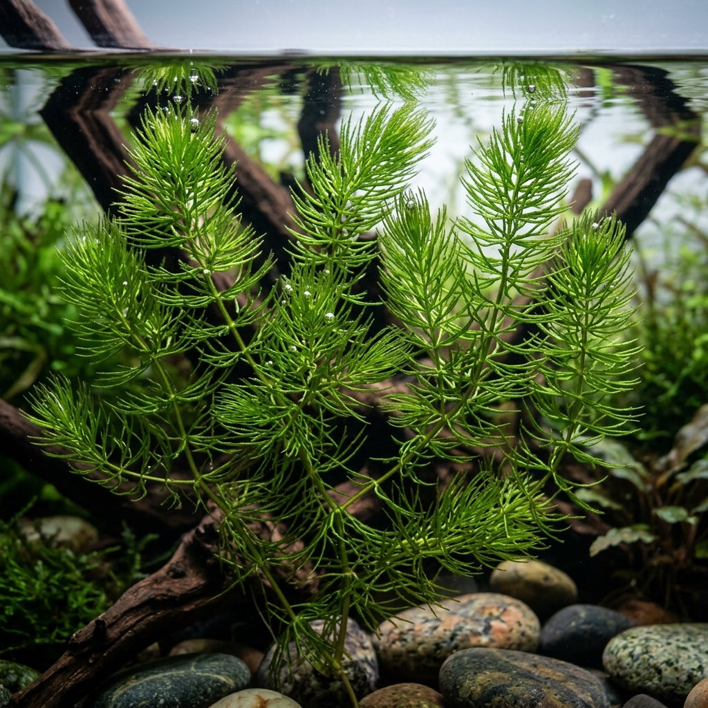 Aquatic Plant (Ceratophyllum demersum) — Aquarium Environment | Generated by Modelize