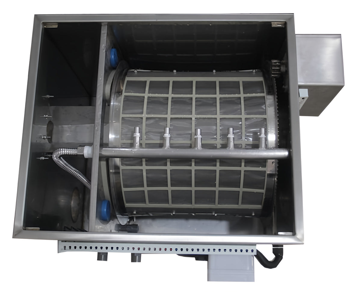 NishikigoiRDF stainless steel drum filter top internals