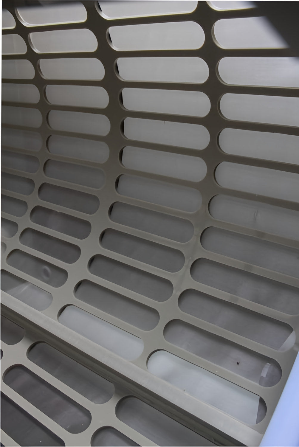 NishikigoiRDF 75-micron rotating drum screen interior