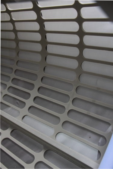 NishikigoiRDF 75-micron rotating drum screen interior