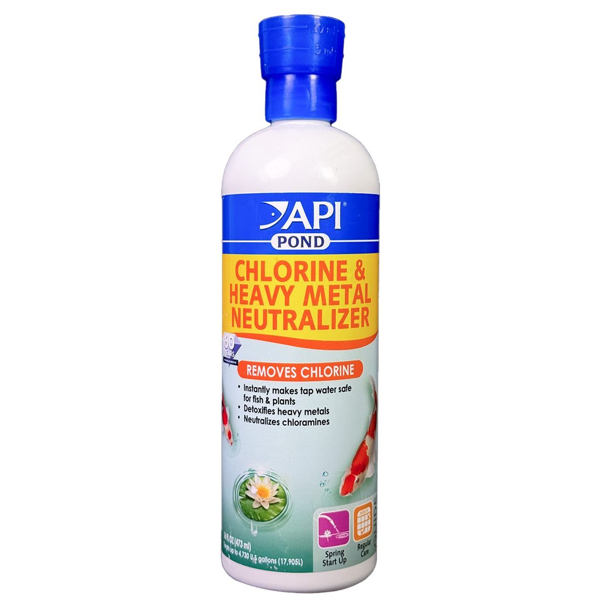 herbicide neutralizer API Pond, Chlorine & Heavy Metal Neutralizer, 16 oz
