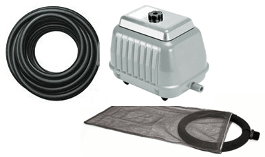 Pond Master AP-20 and AP-40 Air Pump and full Aeration Kits with PondMaster Diffusers - Play It Koi