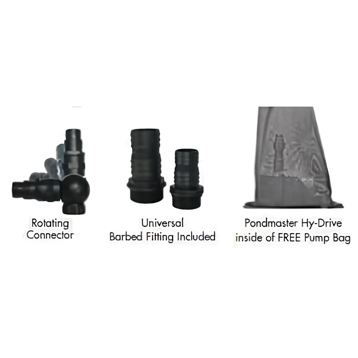 Pondmaster Energy-Saving HY-Drive Hybrid Water Pumps - Play It Koi