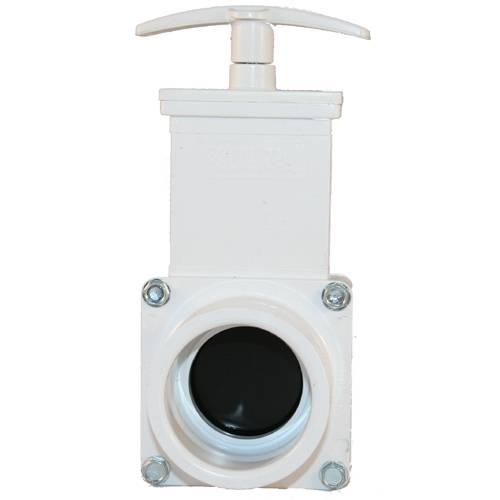 Valterra PVC Gate Valve - 2" Slip x Slip - Play It Koi