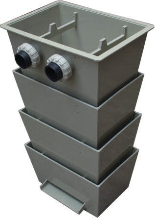 Wakimizu Bakki shower open top media trays