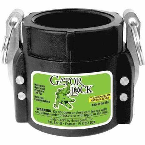 2 inch Gator Lock Female NPT thread Cam D Series Coupling (GLP200D) - Play It Koi