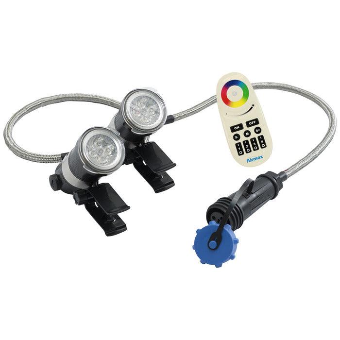 Airmax 2 LED RGBW Color-Changing Fountain Light Sets for EcoSeries Fountains - Play It Koi