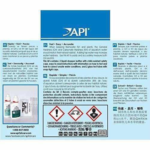 API GH and KH Test Kit - Play It Koi
