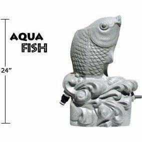 Aqua Ultraviolet Statuary Fish or Frog Pond UV Spitters - Play It Koi