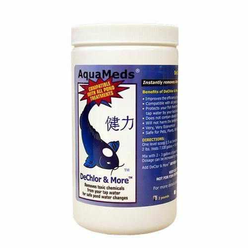 AquaMeds DeChlor & More - Dry Concentrate - Play It Koi