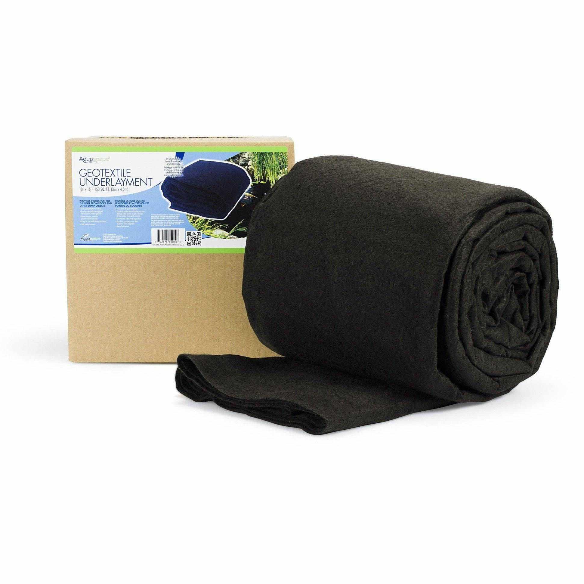 Aquascape 10' x 15' Boxed Non-Woven Geotextile Underlayment - Play It Koi