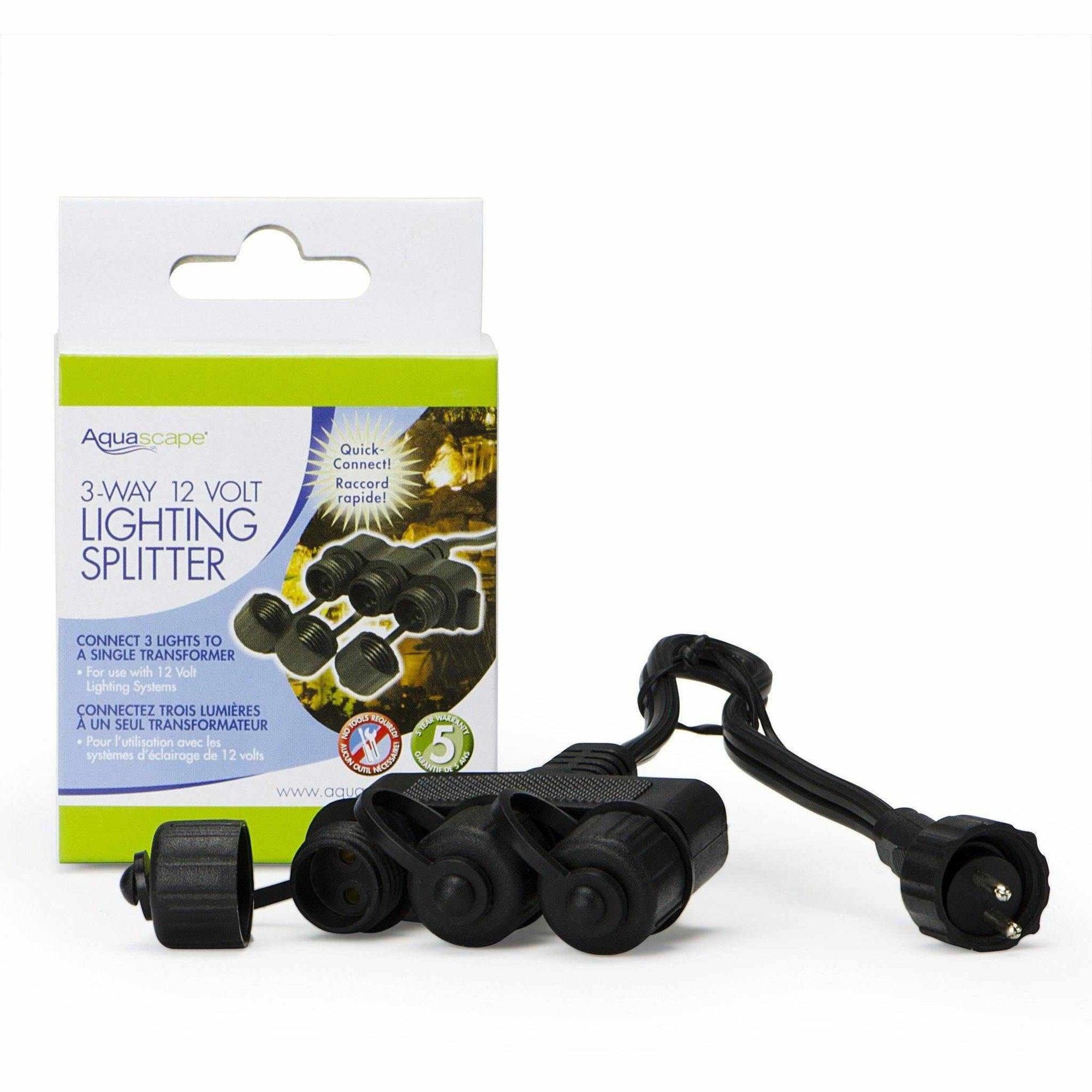 Aquascape 3-Way Splitter - 12 Volt - Play It Koi