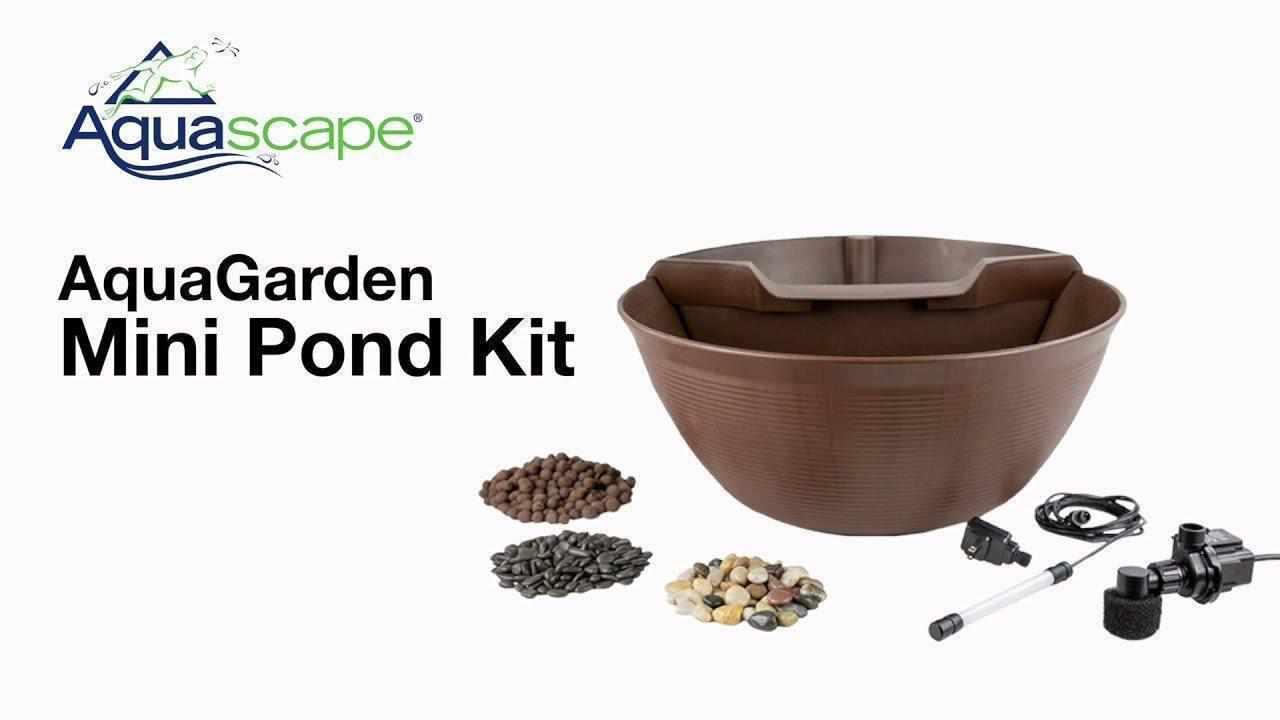 Aquascape AquaGarden Mini Pond Kit - Play It Koi