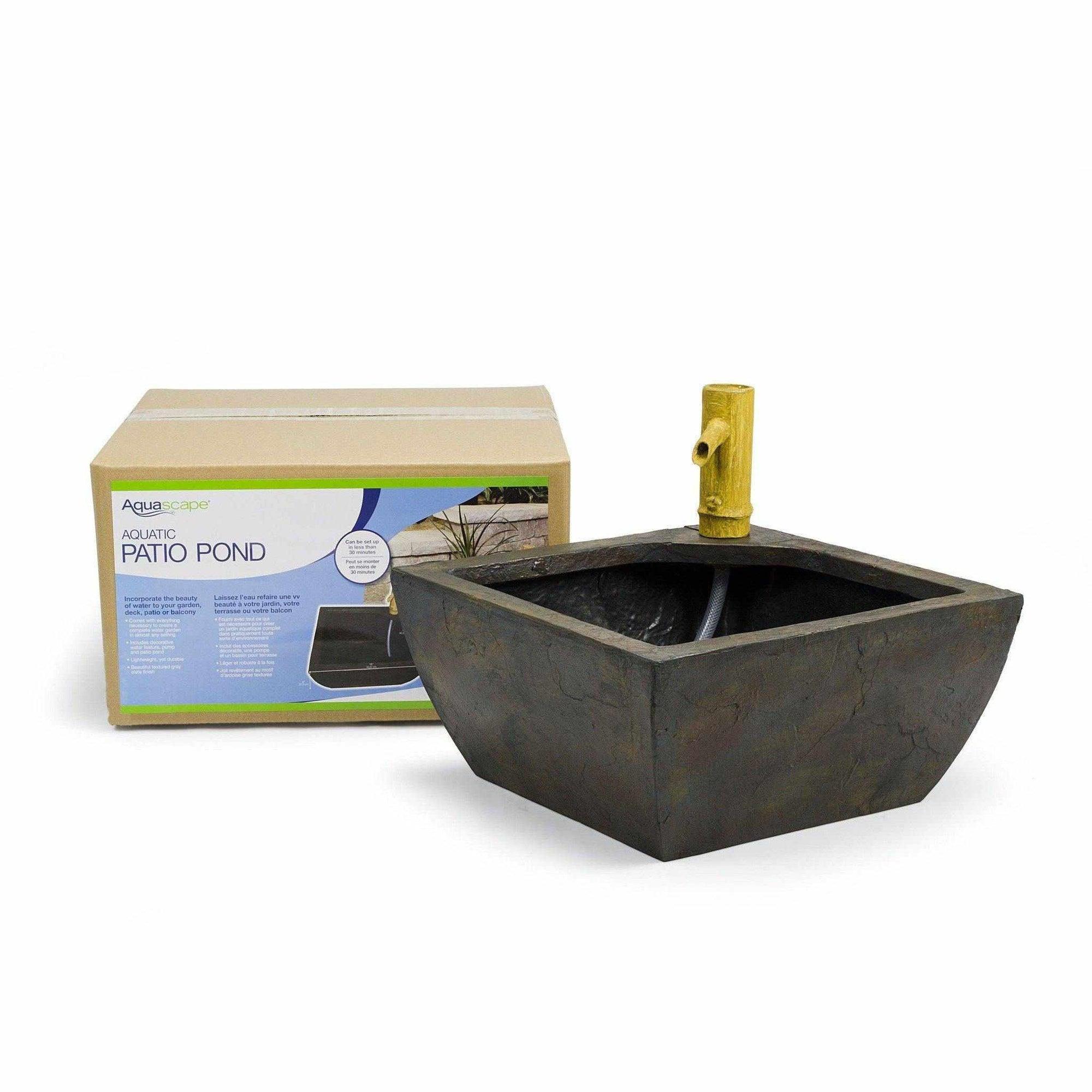 Aquascape Aquatic Patio Pond Fountain Kit - Play It Koi