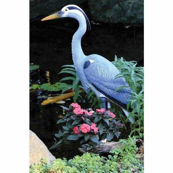 Aquascape Blue Heron Decoy - Play It Koi