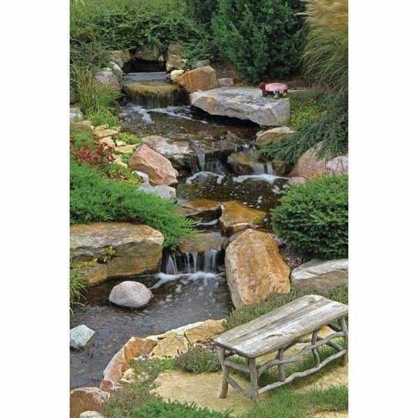 Aquascape Large Pondless Waterfall Kit with 26' Stream with AquaSurgePRO 4000-8000 Pump - Play It Koi