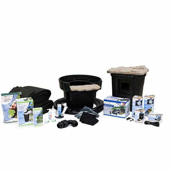 Aquascape Medium Pond Kit 11' x 16' with AquaSurgePRO 2000-4000 Pump - Play It Koi