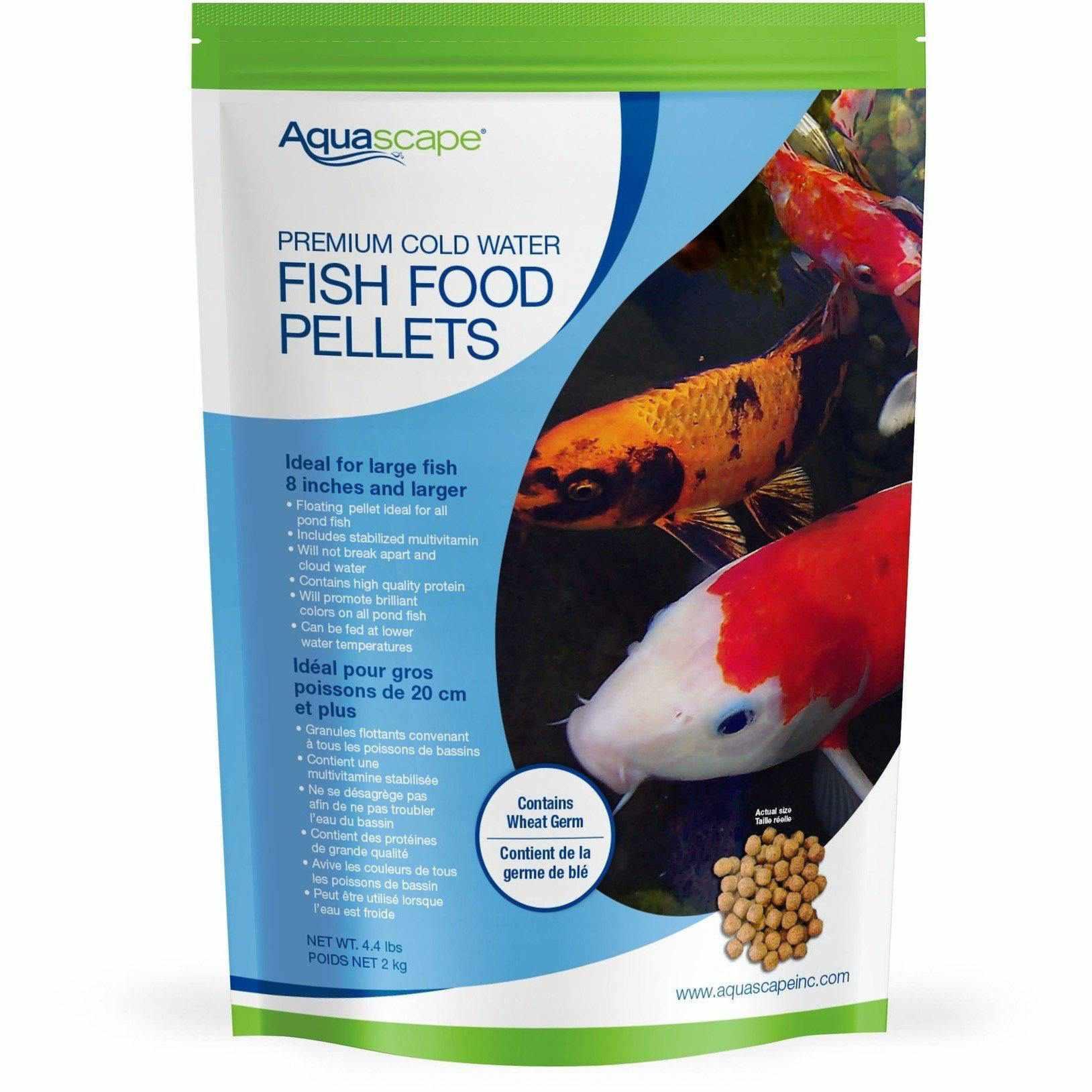 Aquascape Premium Cold Water Fish Food - Large Pellets - Play It Koi