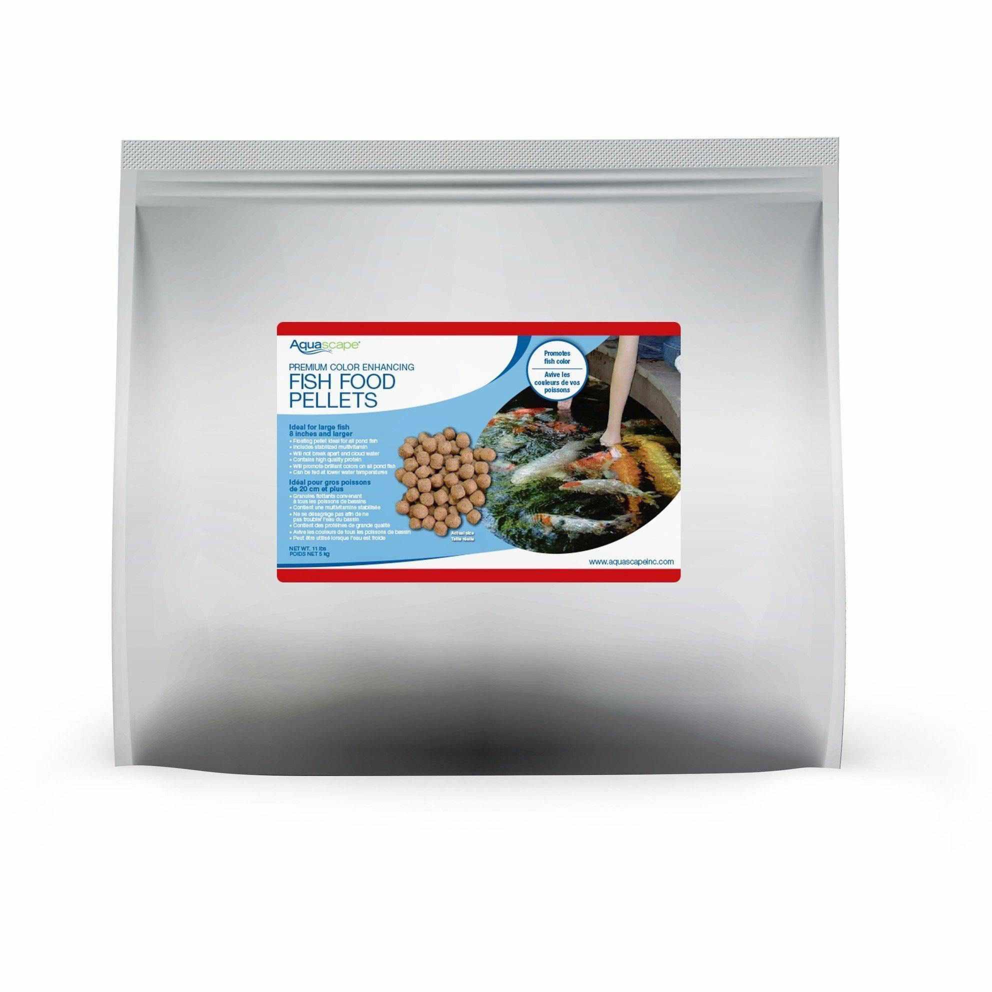 Aquascape Premium Color Enhancing Koi Food - Large Pellet - Play It Koi