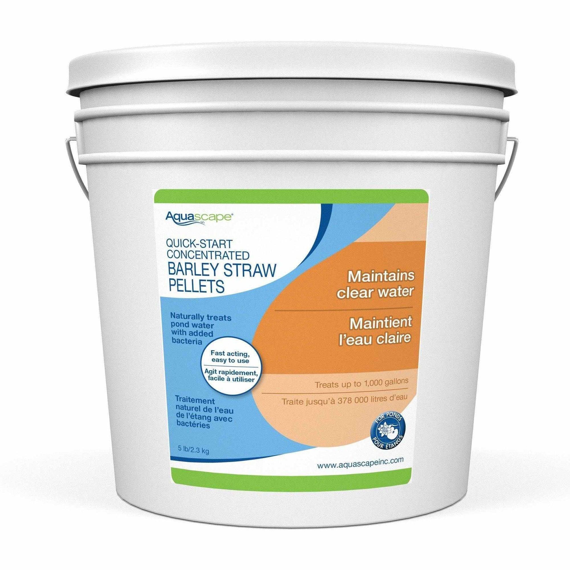 Aquascape Quick Start Concentrated Barley Straw Pellets - 5lb - Play It Koi